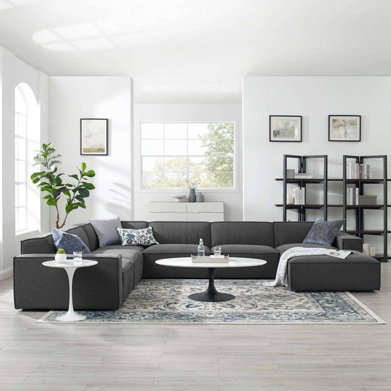 7pc Restore Sectional Sofa - Modway