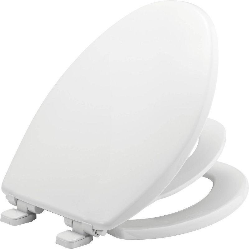 Little2Big Elongated Toilet Seat with Built-In Potty Training Seat