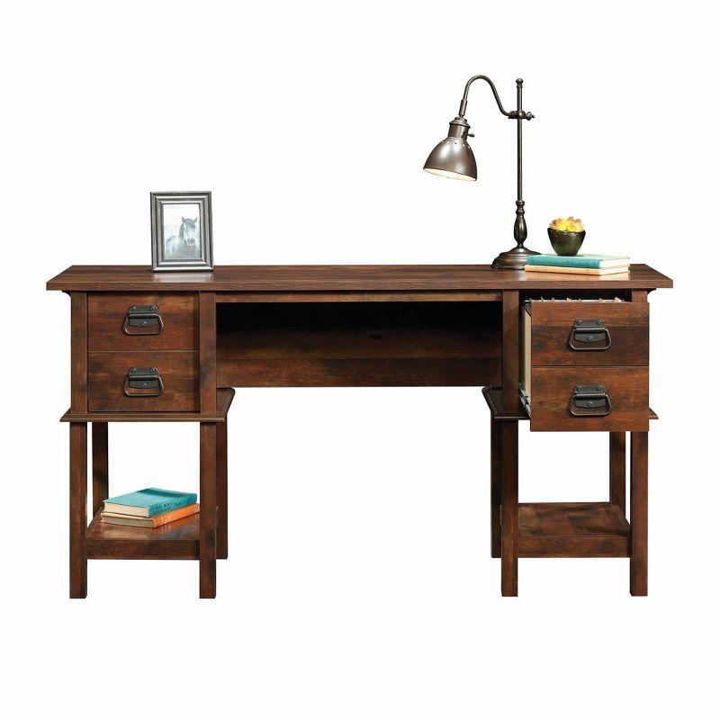 Viabella Desk Dark Brown - Sauder