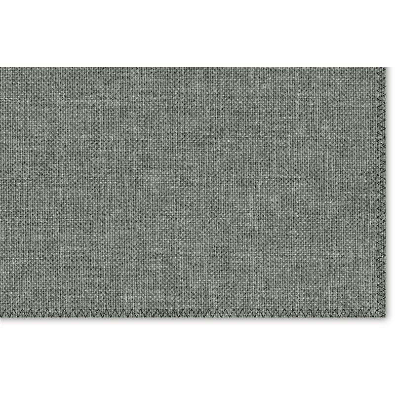Glenwillow Home Curta Upholstered Platform Bed, Clipped Nailhead Trim with Button Tufting, Mattress Foundation, No Box Spring Needed, Stone, Queen