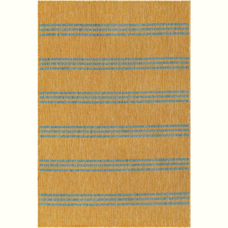 Jill Zarin Outdoor Anguilla Striped Woven Area Rug