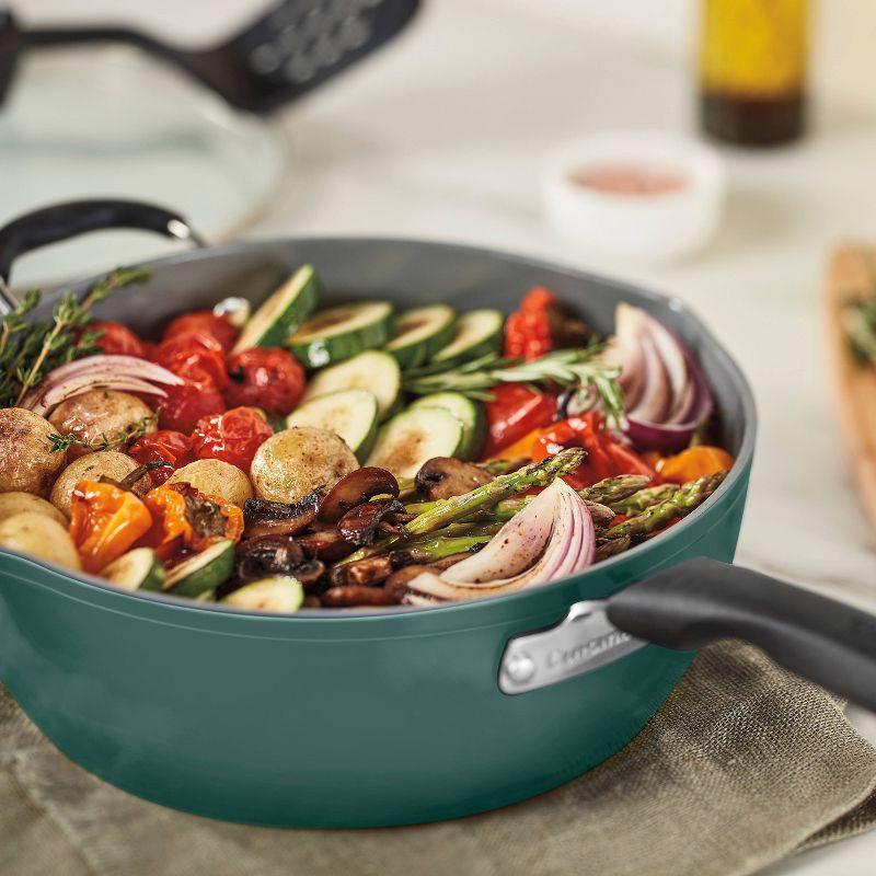 Cuisinart Cuisinart Preferred Pan 4 Piece Set (4.5 Qt. Multi-Purpose Pan with Cover, Steamer, Slotted Turner)