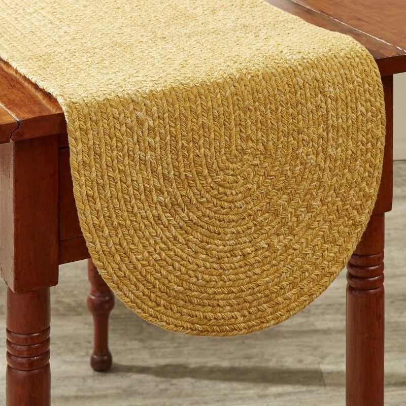 Park Designs Cumin Spice Bin Braided Table Runner 15" X 54"