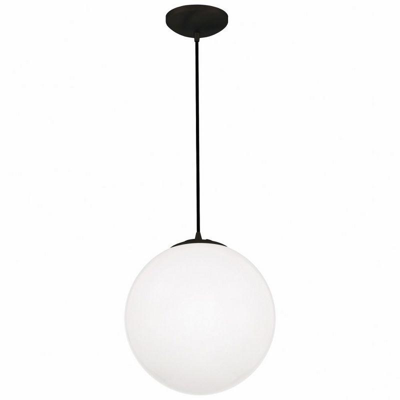 Access Lighting PEARL 1 - Light Pendant in  Matte Black