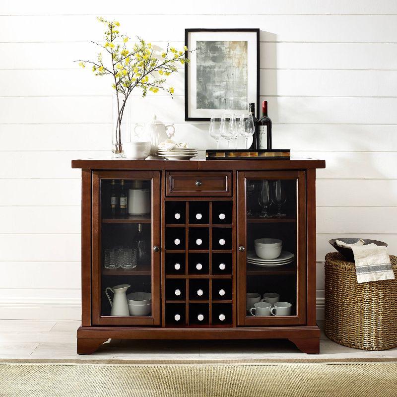 Lafayette Sliding Top Bar Cabinet - Crosley