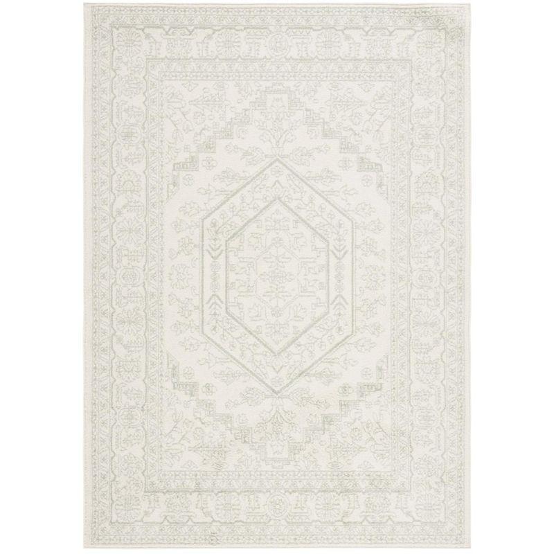Adirondack ADR108 Machine Made Indoor Area Rug - Sage/Ivory - 4'x6' - Safavieh