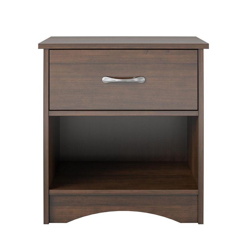 Jerry Hill Cherry Oak 1-Drawer Nightstand