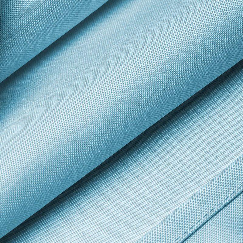 Lann's Linens Polyester Fabric Tablecloth for Wedding, Banquet, Restaurant - 70 Inch Round - Baby Blue