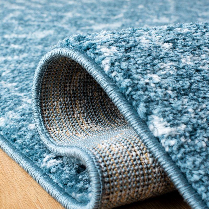 Tulum TUL229 Power Loomed Area Rug - Turquoise/Blue - 4'x6' - Safavieh.