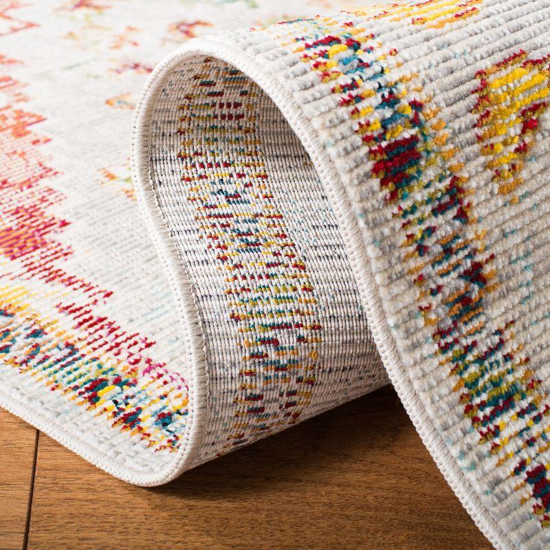 Crystal CRS501 Loomed Indoor Area Rug - Light Blue/Grey - 5'x5' - Safavieh