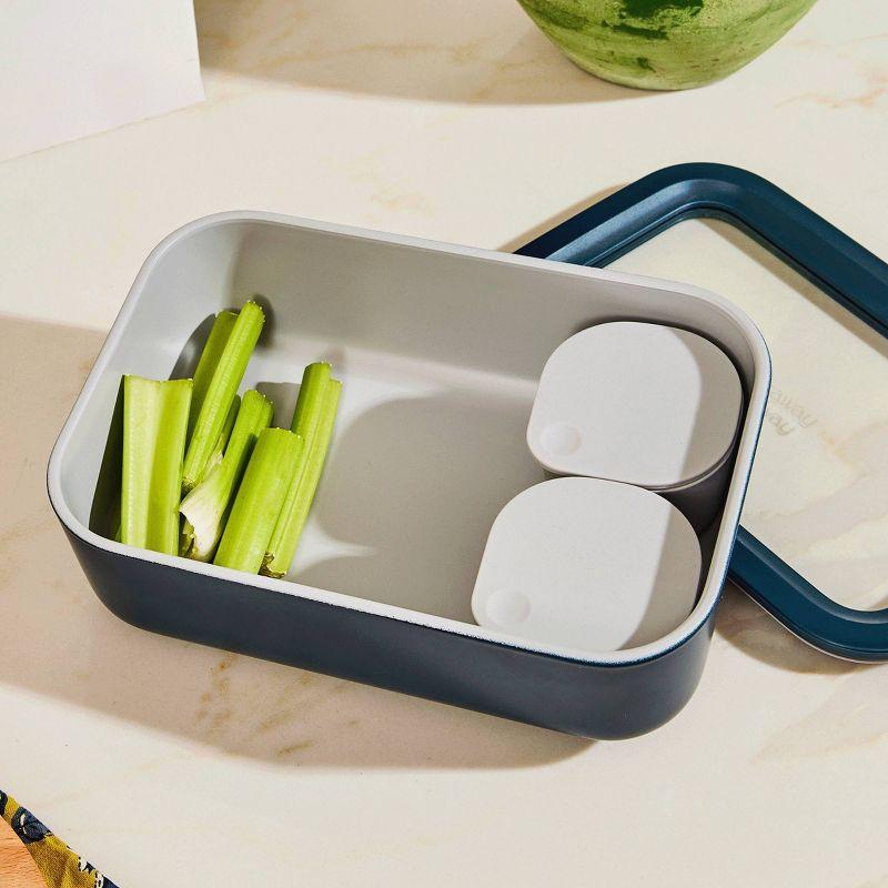 Caraway Home Dot 4-Piece Food Storage Container with Lid