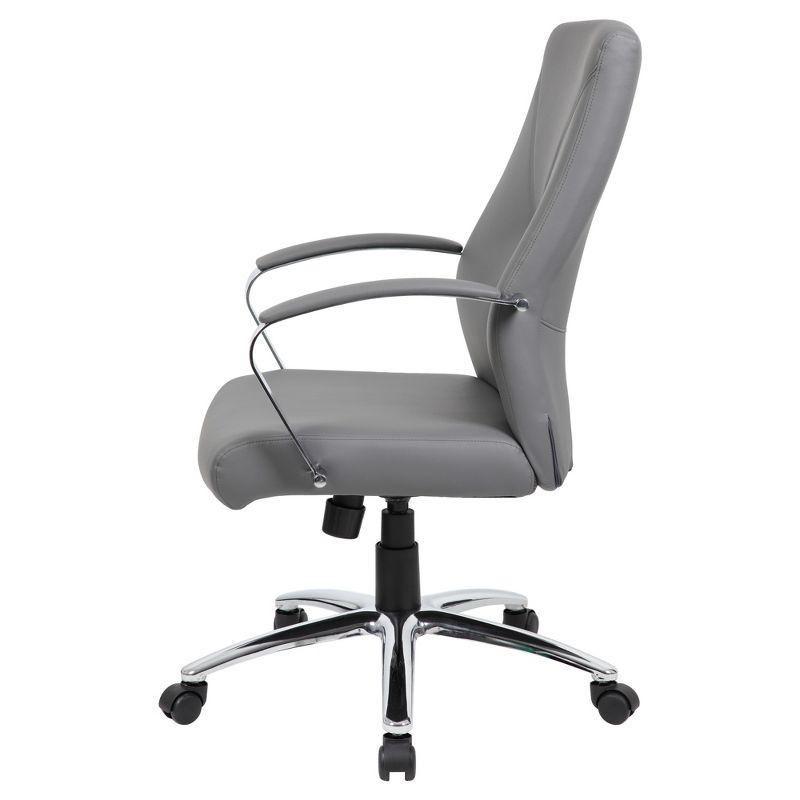 Boss Office Products Leather Conference Chair