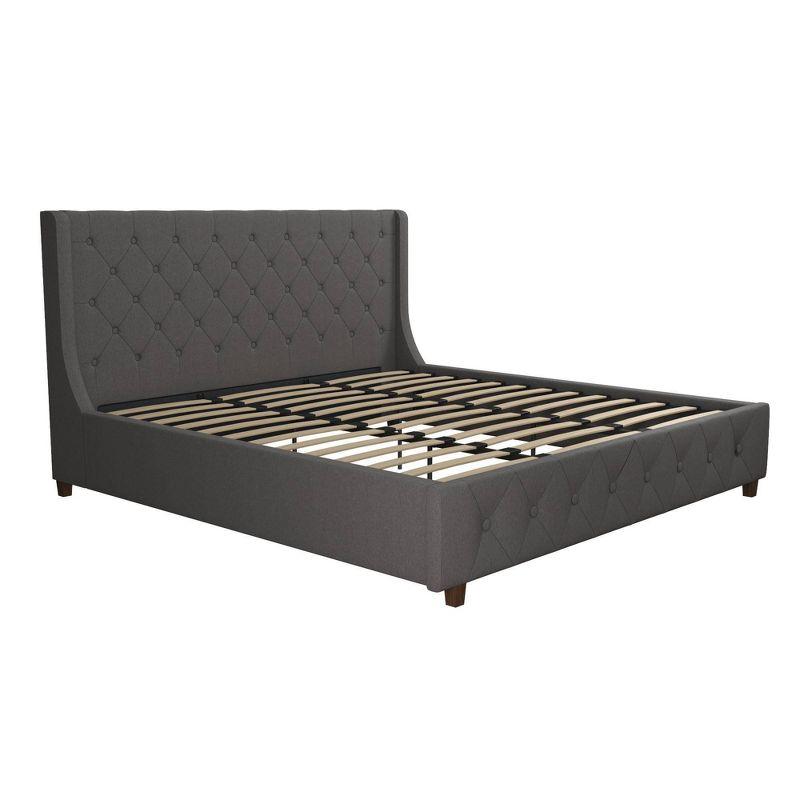CosmoLiving by Cosmopolitan Mercer Tufted Upholstered Platform Bed