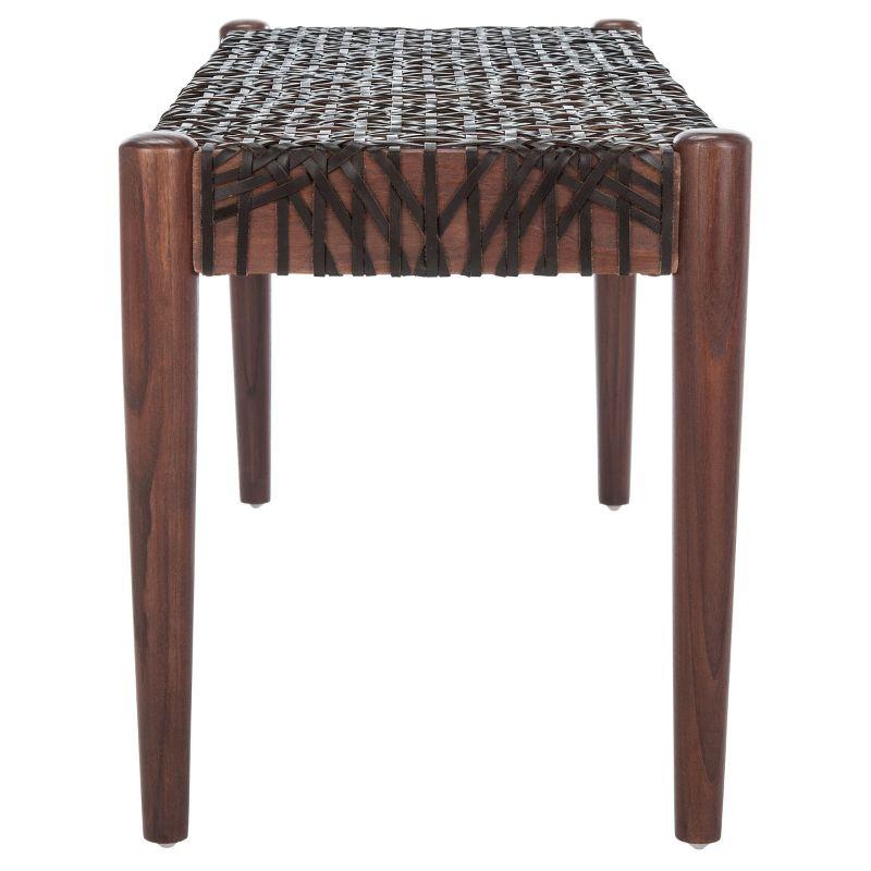 Kazbah 47" Genuine Leather Bench
