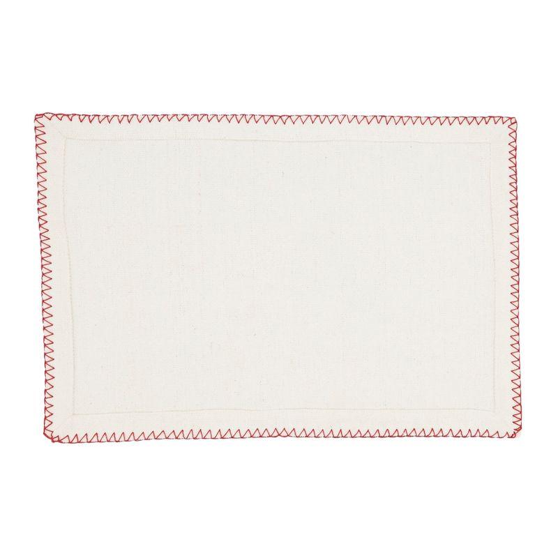 Saro Lifestyle Whip Stitched Design Placemat (Set of 4)