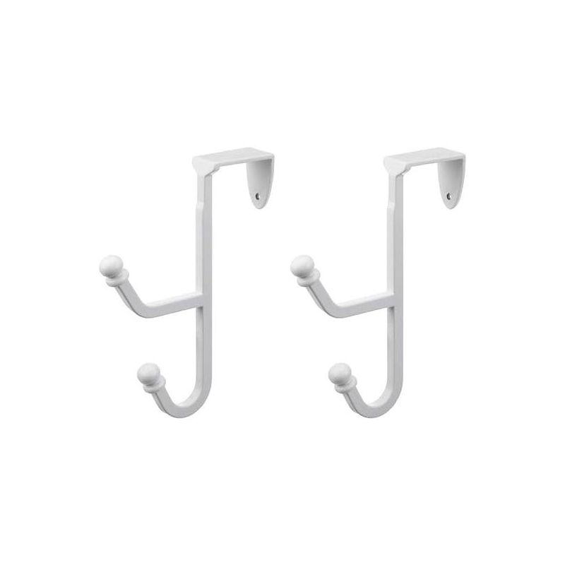 Whitmor 6.13 in. H X 1.0 in. W X 4.63 in. L Vinyl Coated Steel Closet Hook