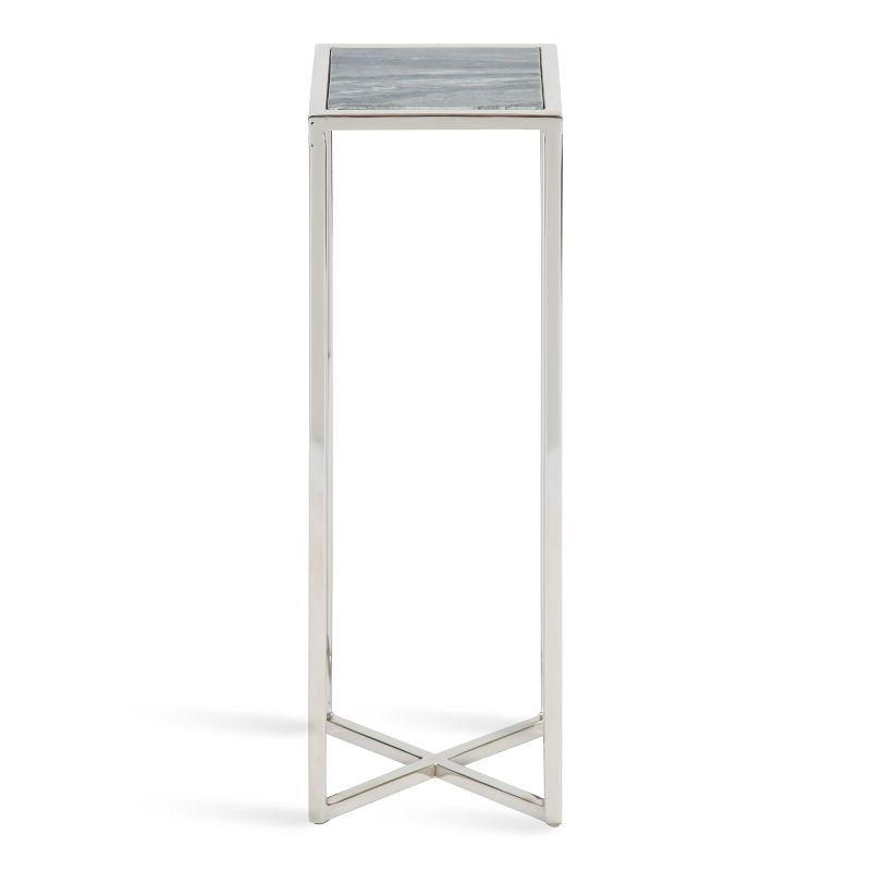 Kate and Laurel Jaspur Square Metal End Table