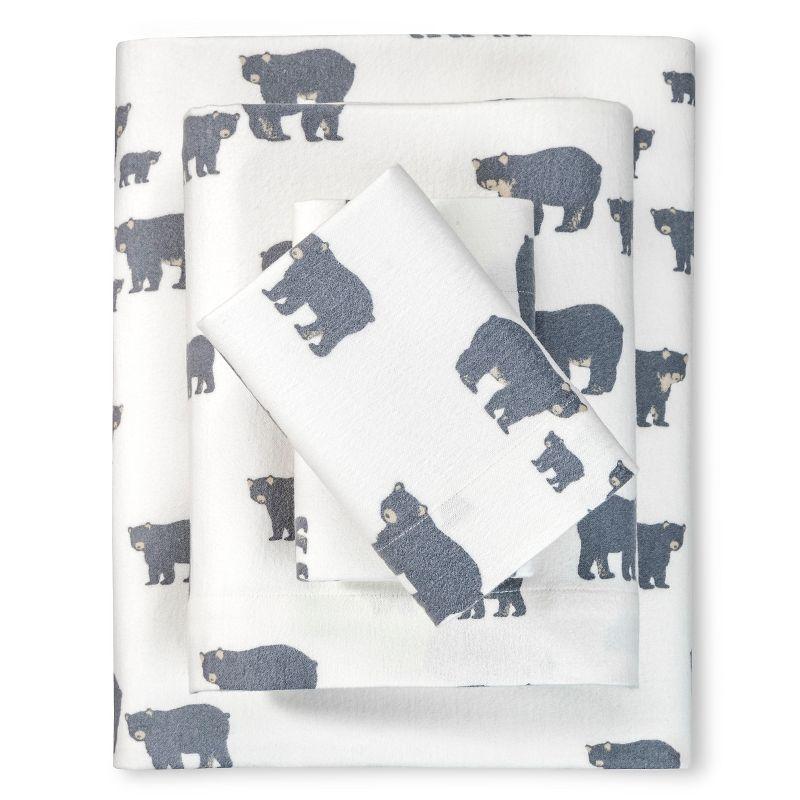 Patterned Flannel Sheet Set - Eddie Bauer