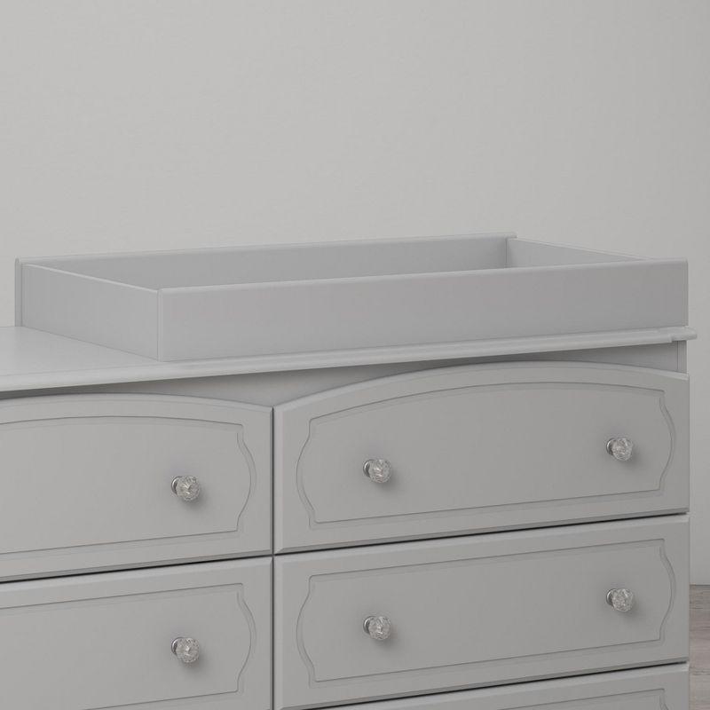 Dove Gray Particleboard Changing Table Topper