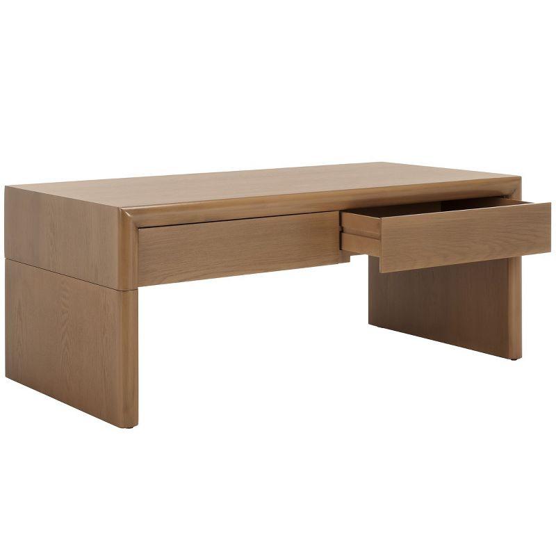 Rune Coffee Table W/ Drawers - Safavieh