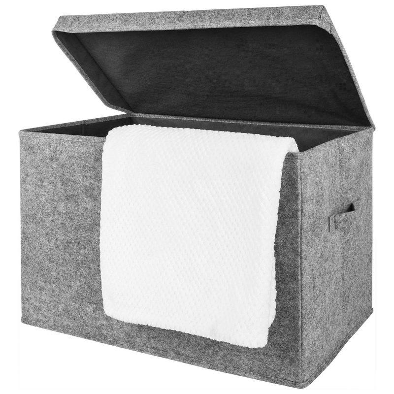 Ford Light Gray Felt Toy Box By Harper Orchard®