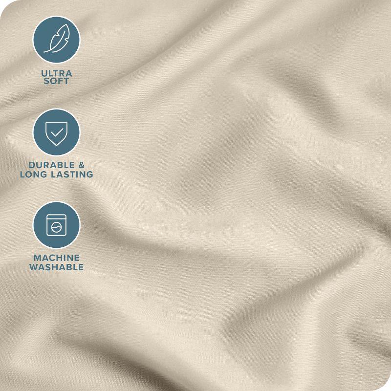 Bare Home Microfiber Machine Woven - Set of 2 (Set of 2)