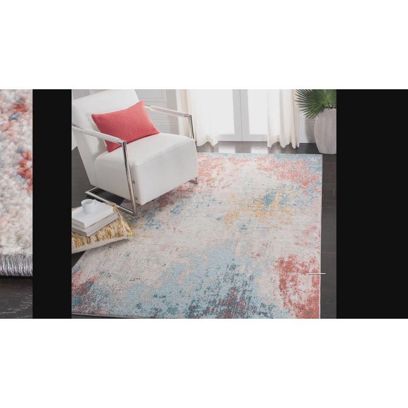 Tulum TUL207 Power Loomed Accent Rug - Grey/Blue - 2'x5' - Safavieh.