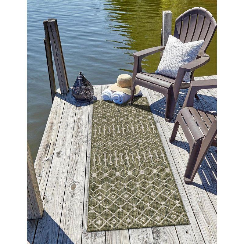 Unique Loom Outdoor Trellis Area Rug