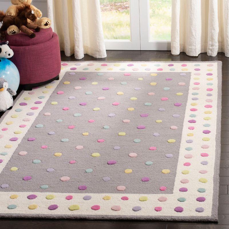 Safavieh Kids SFK101 Hand Tufted Area Rug  - Safavieh