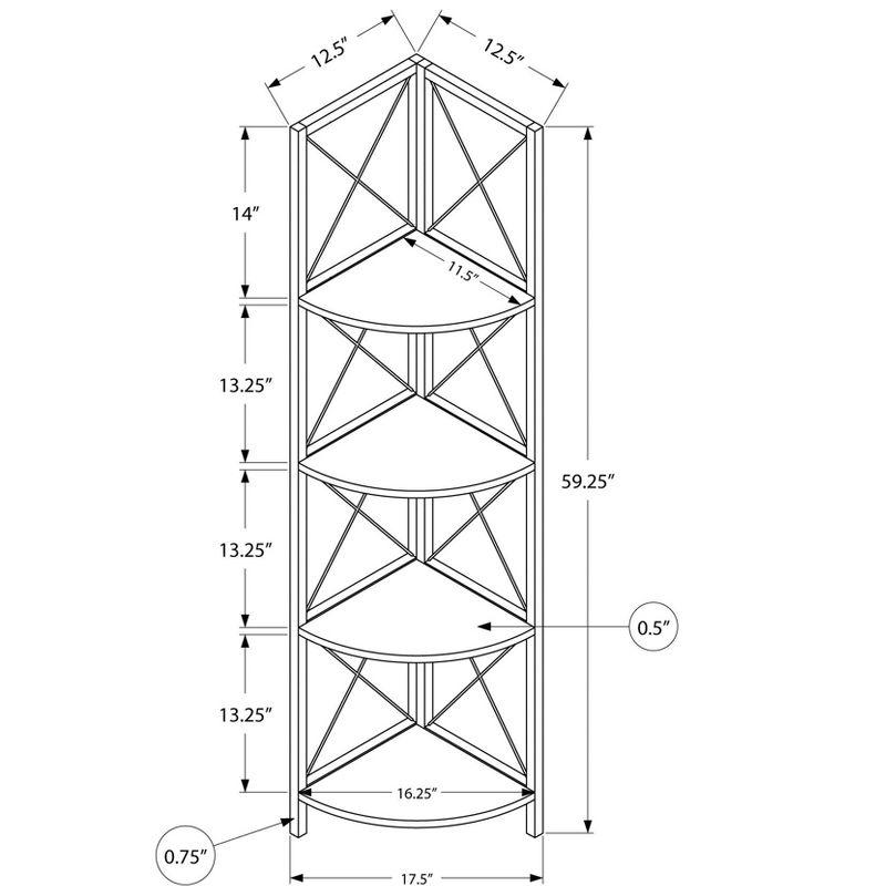 Corner Bookcase