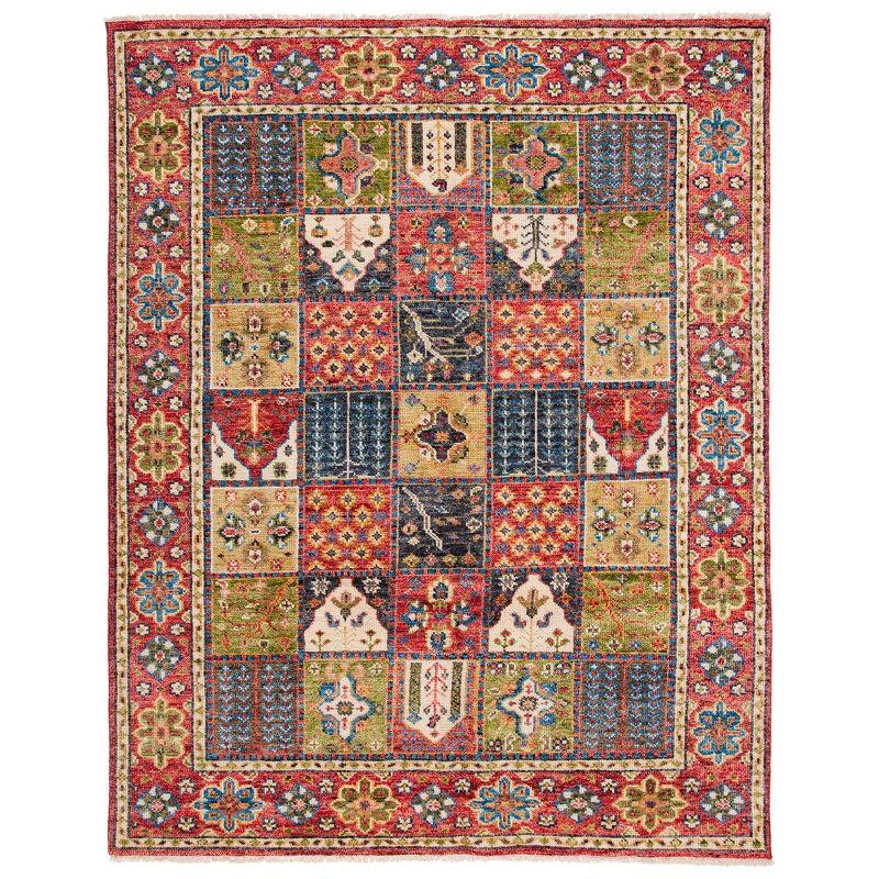 Safavieh Samarkand Hand Knotted 70% Wool And 30% Cotton Southwestern Rug