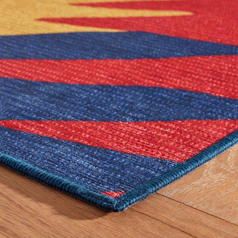 Dash and Albert Rugs Graphic Kit Kemp x Annie Selke Graphic Multi Machine Washable Rug