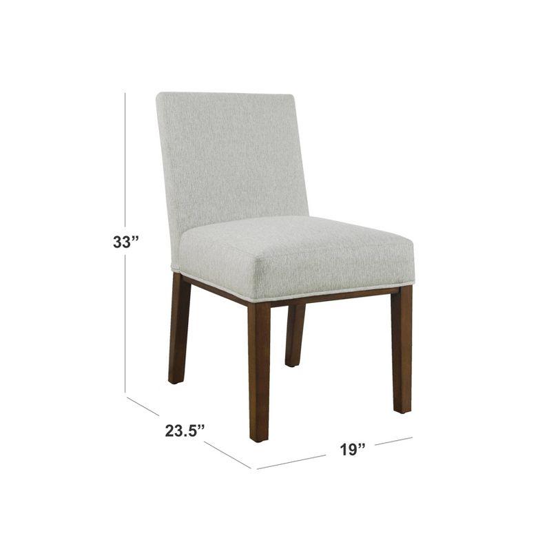 Kolbe Dining Chair Sustainable Gray Woven - HomePop