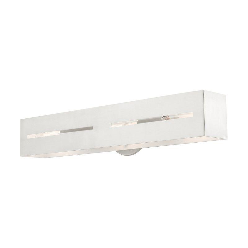 Livex Lighting Soma 3 - Light Vanity in  Brushed Nickel
