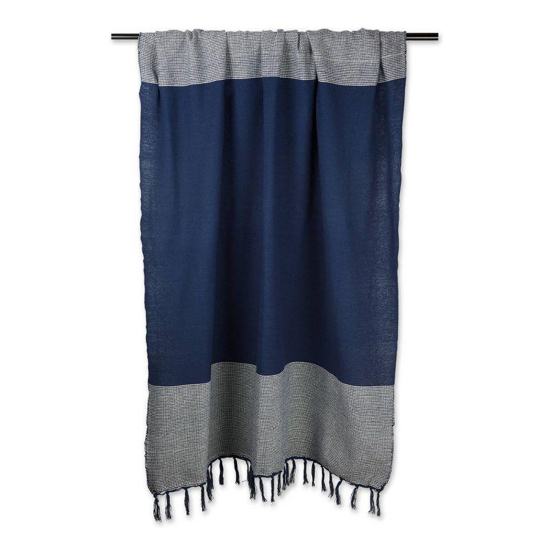 Design Imports Plain Weave / Muslin Throw Blanket