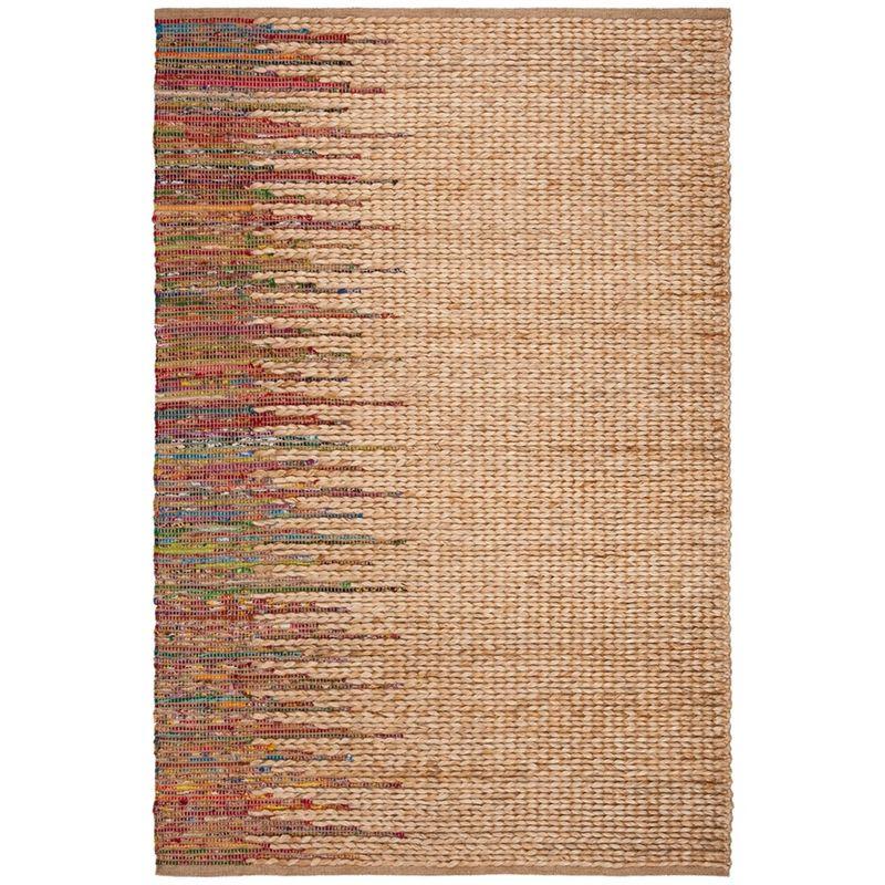 Cape Cod CAP308 Woven Indoor Accent Rug - Natural/Multi - 3'x5' - Safavieh