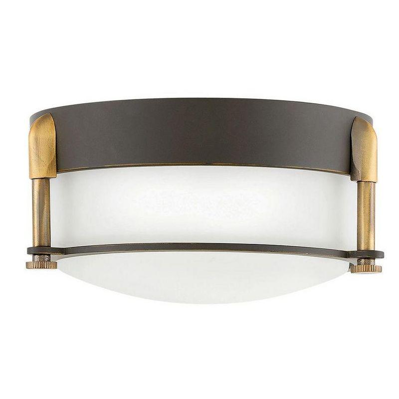 Hinkley Lighting Colbin 1 - Light Flush Mount in  Oil Rubbed Bronze