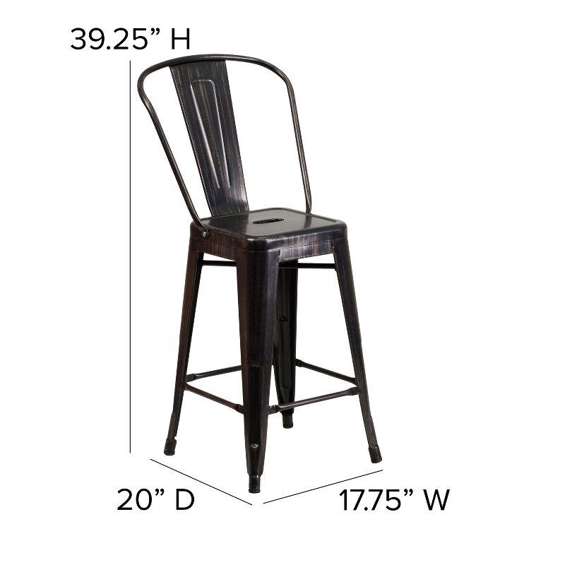 Metal Outdoor Stool