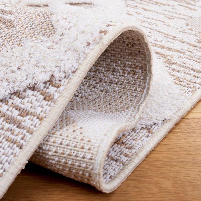 Augustine AGT730 Machine Made Indoor Area Rug - Ivory/Beige - 6'-4"x9'-6" - Safavieh