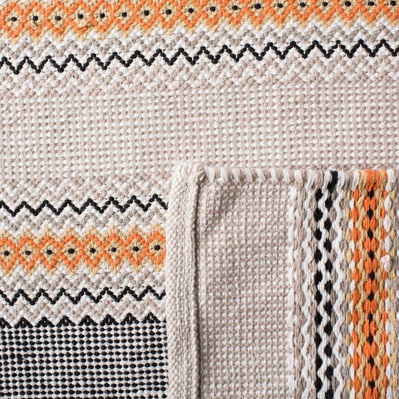 Montauk MTK536 Hand Woven Area Rug - Orange/Beige - 6'x9' - Safavieh.