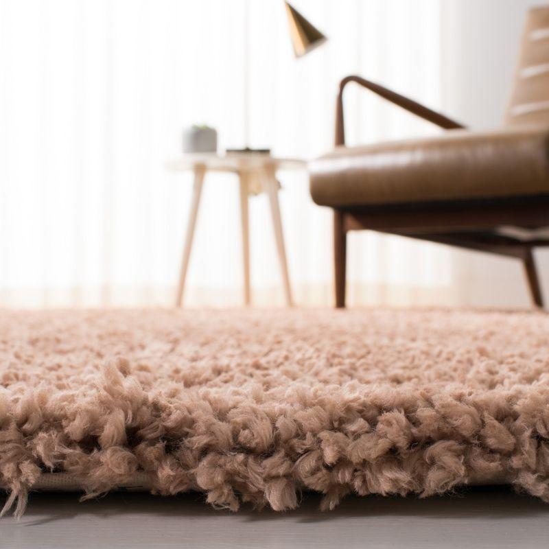 Popcorn Shag SG267 Hand Tufted Indoor Accent Rug - Beige - 2'x3' - Safavieh