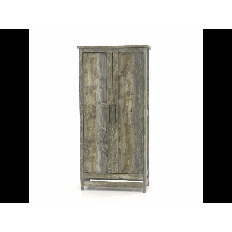 Gracie Oaks Karn 35.197'' Wide 6 - Shelf Storage Cabinet