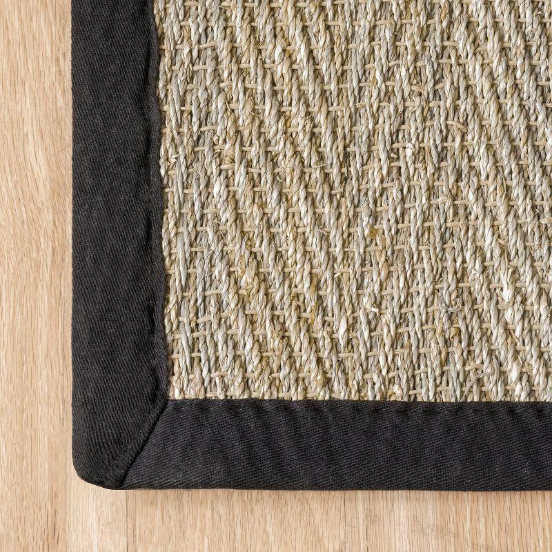 Nuloom Larnaca Seagrass Herringbone Indoor Area Rug, 5' x 8'