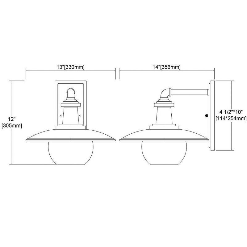 Elk Home Jackson 1 - Light Wall Light in  Matte Black