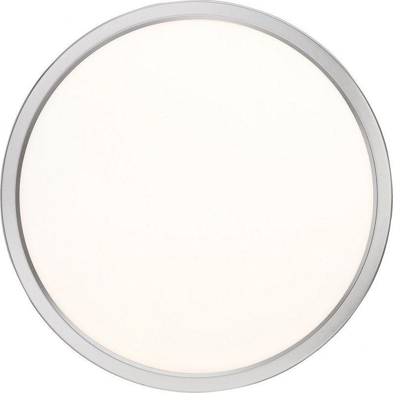 Quoizel Lighting Outskirts 1 - Light Flush Mount in  Brushed Nickel