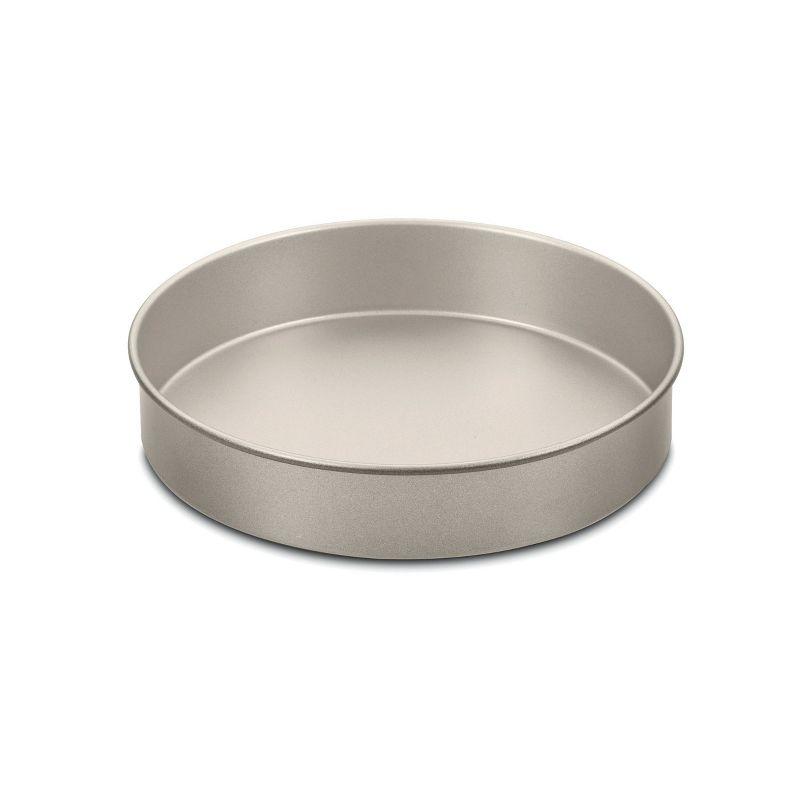 Cuisinart Chef's Classic 9" Non-Stick Champagne Color Round Cake Pan - AMB-9RCKCH: Carbon Steel, Dishwasher-Safe