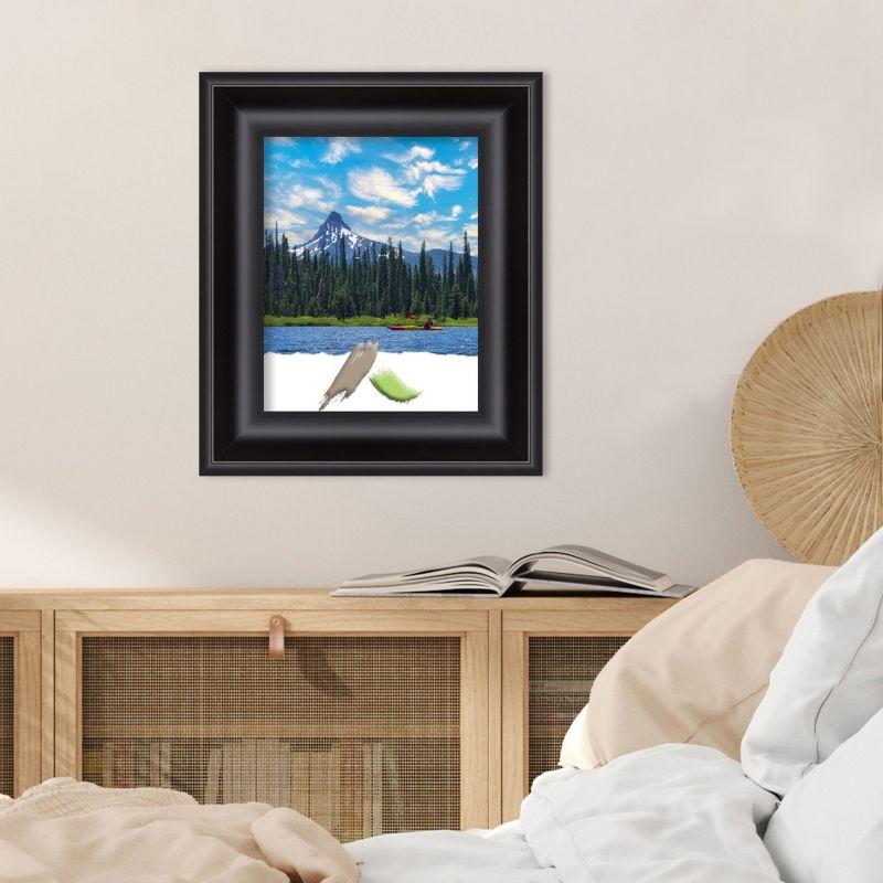 Amanti Art Grand Black Picture Frame Opening Size 11x14 in.