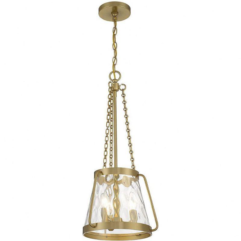 Savoy House Crawford 3 - Light Pendant in  Warm Brass