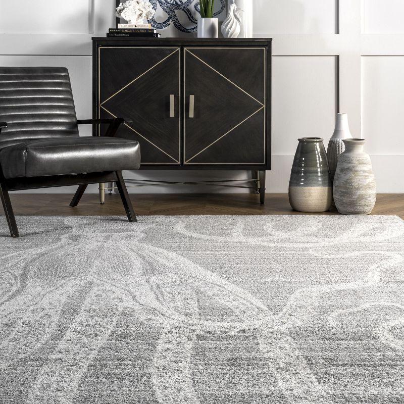 Nuloom Thomas Paul Power loomed Octopus Area Rug