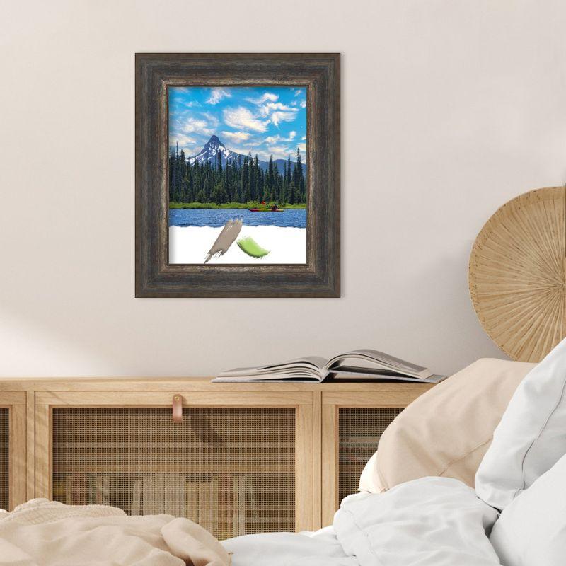 Amanti Art Alta Rustic Char Picture Frame